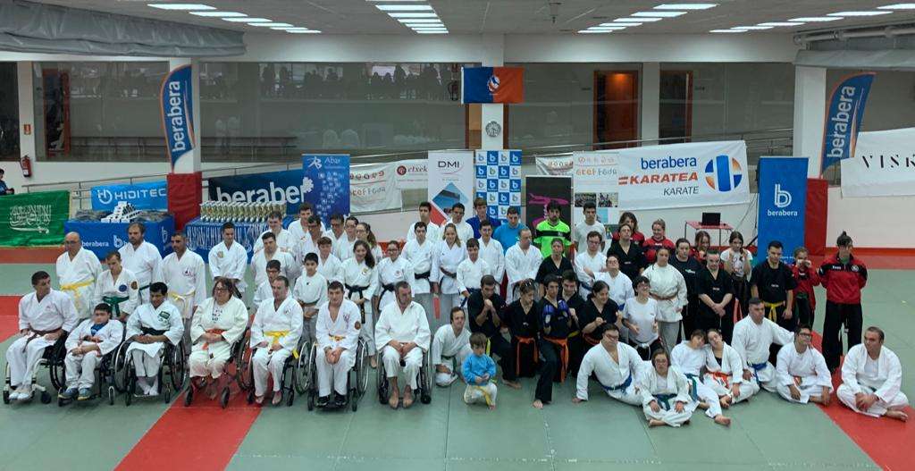 Éxito del XII Campeonato Bera Bera de artes marciales para personas con discapacidad 